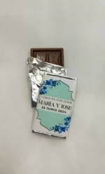 Mini chocolatinas personalizadas para bodas de la marca Nestlé