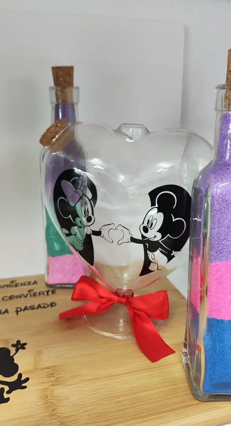 Conjunto ceremonia de la arena personalizado - Inspirado en Minnie y Mickey