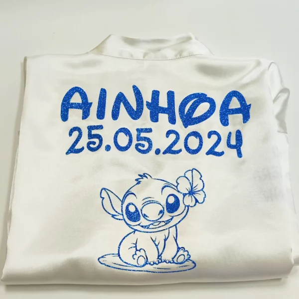 ata personalizada con nombre, fecha y diseño de comunión.