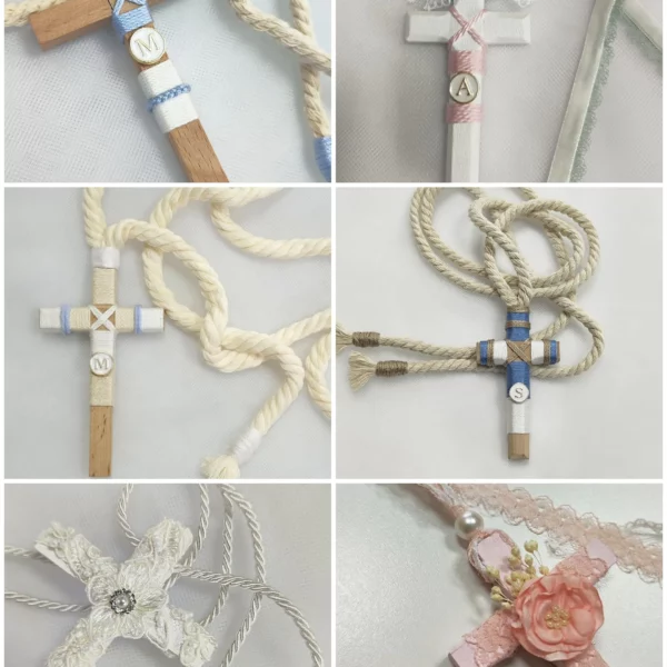 Cruces de madera para primera comunión