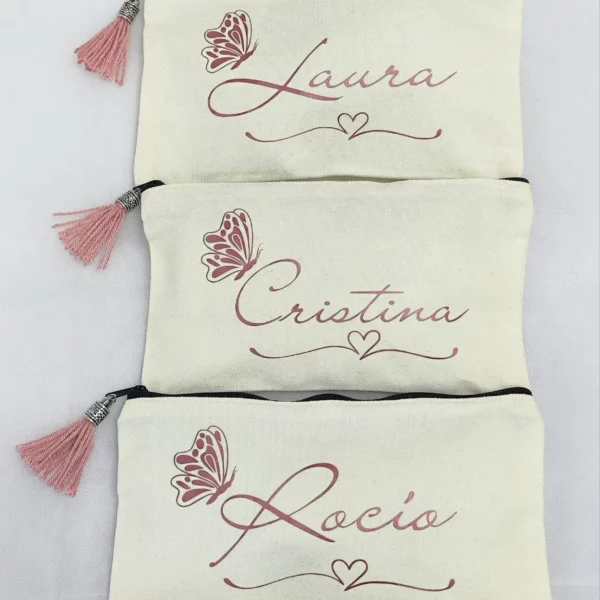 Neceser personalizado para invitados de bodas, comuniones y eventos especiales.
