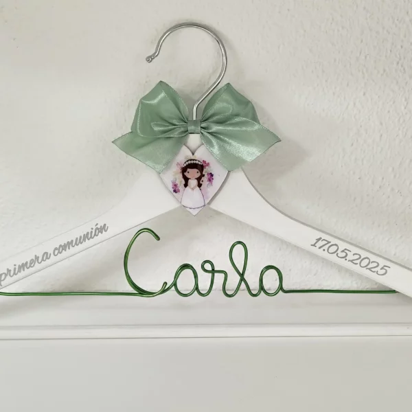 Percha personalizada para Niña