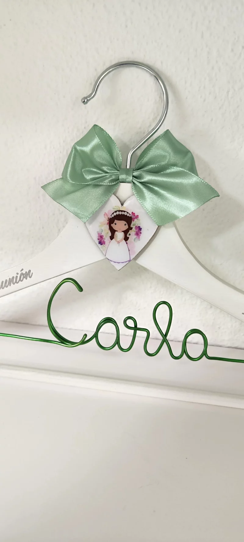 Percha personalizada para Niña