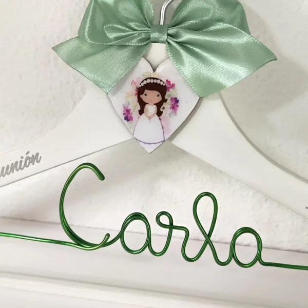 Percha personalizada para Niña