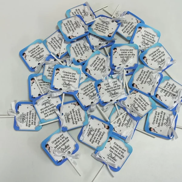 Piruleta comunión , Piruletas comunión