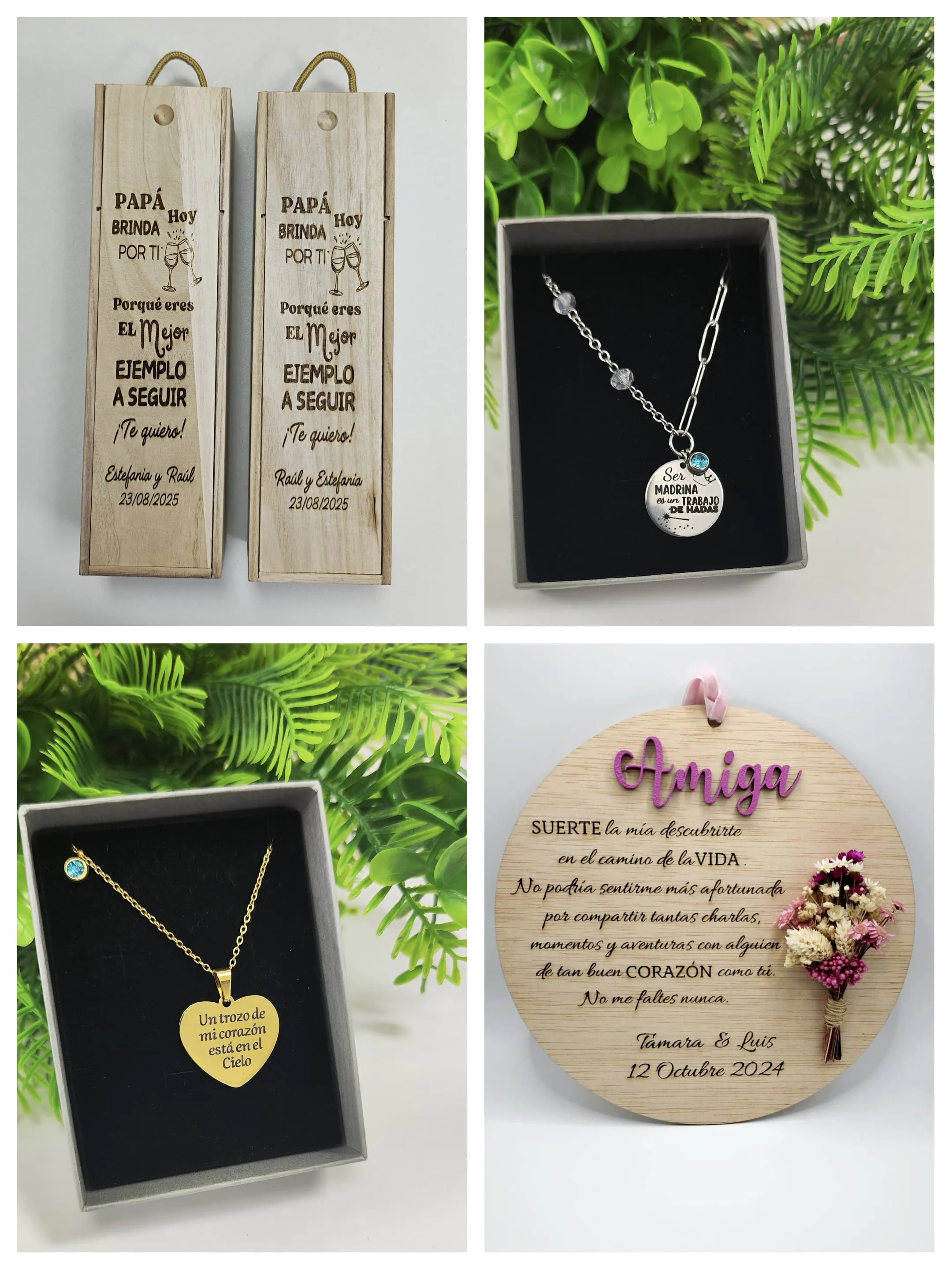 Grabados láser personalizados