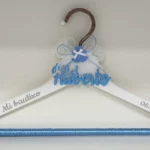 👶 Percha Personalizada – Bautizo Niño