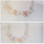 🌸 Tocado Floral – Primera Comunión y Eventos