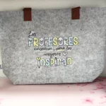 Bolso de Fieltro para Profesores “Los Mejores Inspiran”