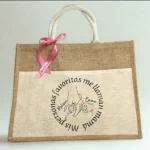 Bolso de yute personalizado ‘Mis personas favoritas me llaman mamá’