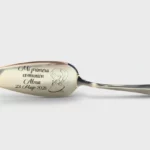 Pala para tarta primera comunión grabada láser personalizable