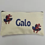 Neceser Personalizado Beige con Personaje Superhéroe