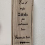 Caja Madera Vino Grabado Láser Personalizada